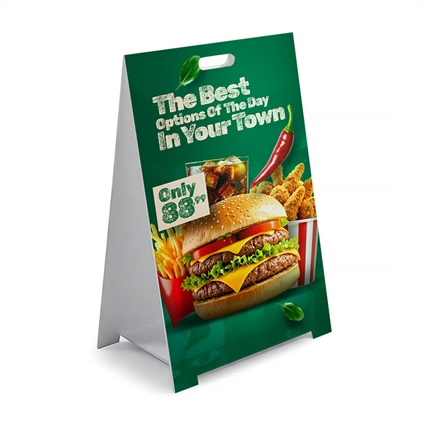 Custom Coroplast A-Frame Signs