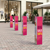 Custom Printed Bollard Covers