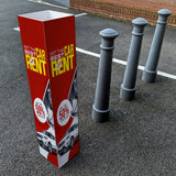 Custom Printed Bollard Covers