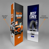 Custom 3-Sided Display Towers
