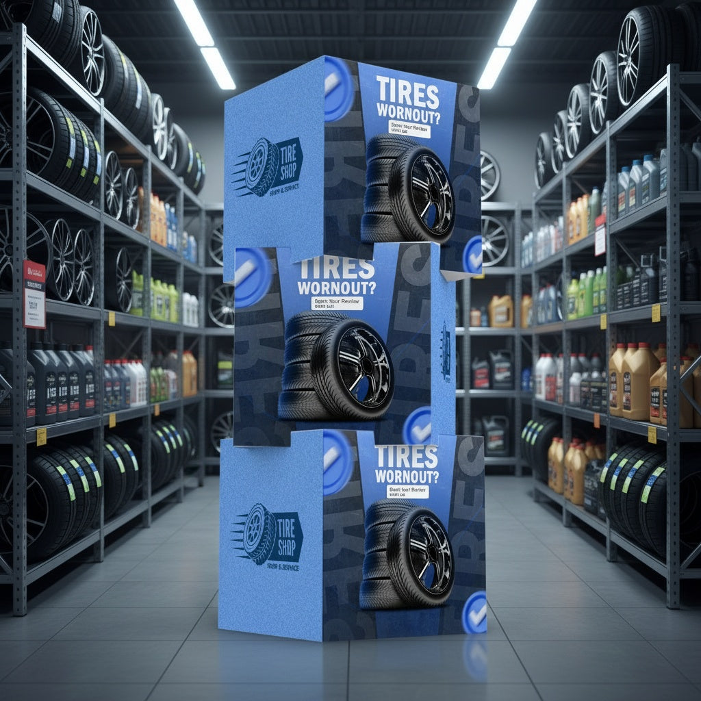 Custom Printed Stackable Display Cubes