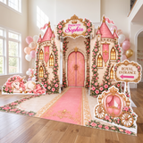 Princess Castle Party Backdrop Set