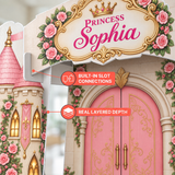 Princess Castle Party Backdrop Set