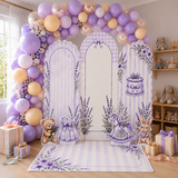 Lavender Dreams Baby Shower Backdrop Set