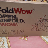 Video: unboxing the FoldWow Princess Castle backdrop from its single shipping box