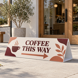 Custom Printed Triangle Signs