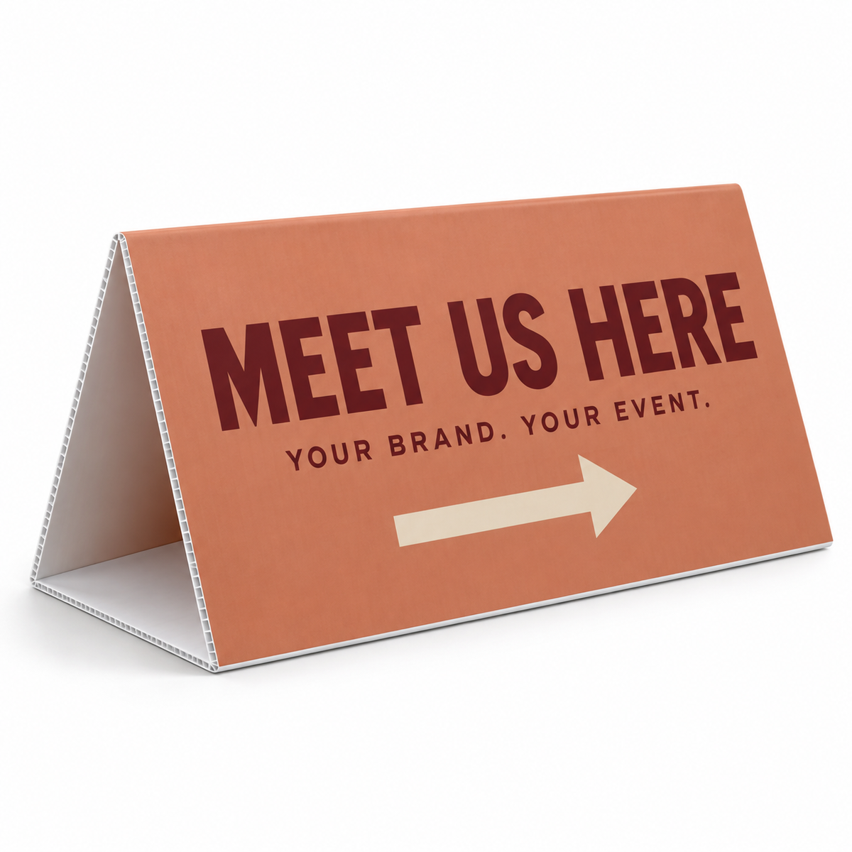 Custom Printed Triangle Signs